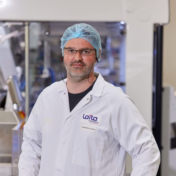 Damien, Responsable activité industrielle filière UHT